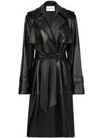 Nina Ricci trench à taille ceinturée - Noir