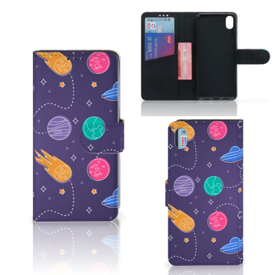 Xiaomi Redmi 7A | Wallet Case | met Pasjes | Space