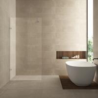 Inloopdouche Wiesbaden Less 200 cm 8 mm Nano Helder Glas Chroom (alle maten)