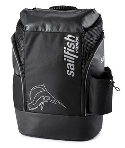 Sailfish Triathlon rugzak cape town 35 liter zwart/zilver