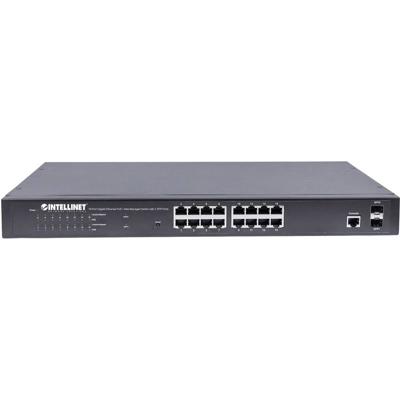 Intellinet 561341 19 netwerk switch 16 + 2 poorten 1 GBit/s