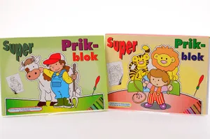 Super prikblok met prikpen