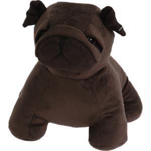 Deurstopper 1 kilo gewicht - Waakhondje - Franse Bulldog donkerbruin - 18 x 15 cm