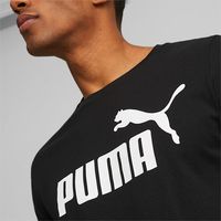 PUMA Essential Logo T-Shirt Zwart - thumbnail