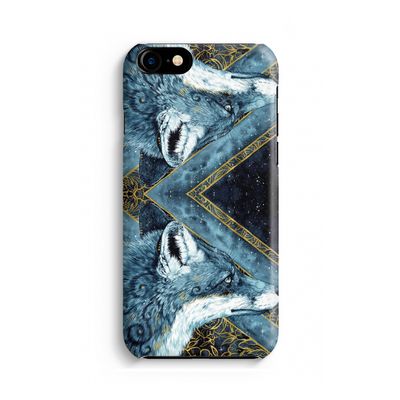 Golden Fox: Volledig geprint iPhone SE 2020 Hoesje