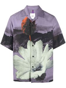 OAMC chemise imprimée à manches courtes - Violet