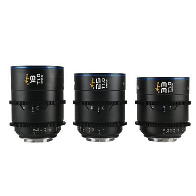 Laowa Argus S35 Cine 3-Lens Bundle (18mm,25mm,33mm) Fuji X