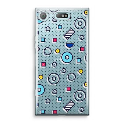 8-bit N°9: Sony Xperia XZ1 Compact Transparant Hoesje