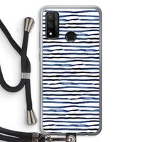 Verrassende lijnen: Huawei P Smart (2020) Transparant Hoesje met koord