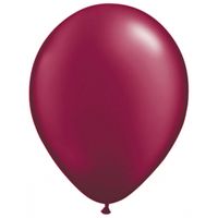 50x ballonnen donkerrood   - - thumbnail