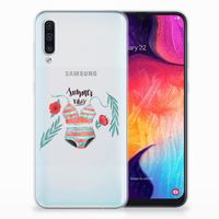 Samsung Galaxy A50 Telefoonhoesje met Naam Boho Summer