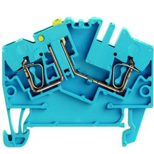 Weidmüller 1779120000 Testscheidingsserieklem Spanveer Blauw 100 stuk(s)