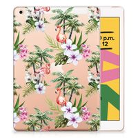 Apple iPad 10.2 | iPad 10.2 (2020) | 10.2 (2021) Back Case Flamingo Palms - thumbnail