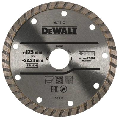 DeWALT DT3712 Diamantschijf Turbo 125x22,23mm