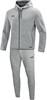 JAKO M9729 Joggingpak Met Kap Premium Basics - Grijs Gemeleerd - 3XL