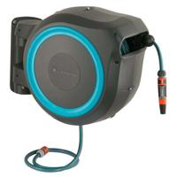 GARDENA Automatische muurhaspel RollUp L 30 m met witte rand