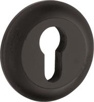 Cilinderrozet 60mm ebbenhout