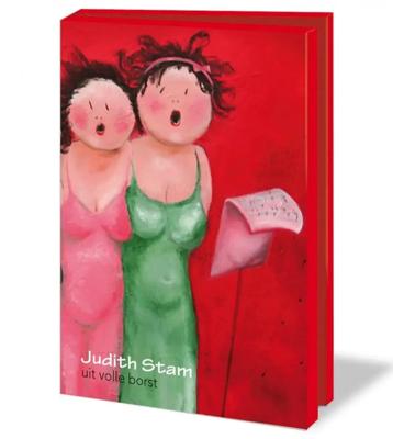 Kaartenmapje Volle Borst, Judith Stam 10 Stuks met Enveloppen