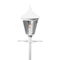 Lantaarnpaal Virgo Hercules wit 275 cm buitenlamp konstmide 570-250+ 575-250