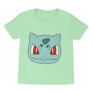 Pokemon T-Shirt Bulbasaur Face Size Kids M