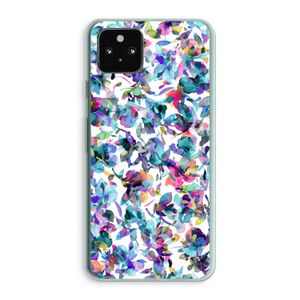 Hibiscus Flowers: Google Pixel 5a 5G Transparant Hoesje
