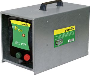 Patura p100, schrikdraadapparaat voor 12 v batterij met draagbox