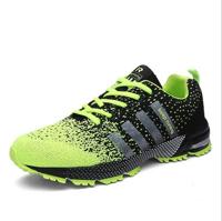 Outdoor Antiskid ademend trekking Hunting toerisme berg sneakers casual schoenen schoenmaat: 6.5 (fluorescerende groen)