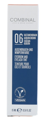 Combinal Eyebrow and Eyelash Tint 06 - Auburn Brown