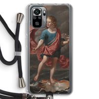 Soap Bubbles: Xiaomi Redmi Note 10S Transparant Hoesje met koord