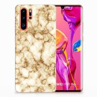 Huawei P30 Pro | TPU | Siliconen hoesje | Marmer Goud