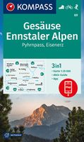 Wandelkaart 69 Gesäuse - Ennstaler Alpen | Kompass Wandelkaart 69 Gesäuse - Ennstaler Alpen | Kompass