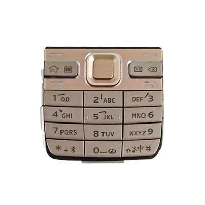 Mobiele telefoon Keypads huisvesting vervanging met menuknoppen / toetsen voor Nokia E52(Gold)