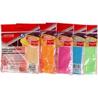 OFFICE products huishouddoekjes, 32 x 50 cm, geassorteerde kleuren, pak van 5 stuks