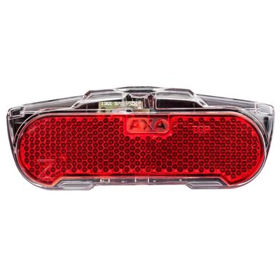 AXA ACHTERLICHT SLIM STEADY 50MM LED DYNAMO ZWART