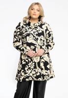 Yoek Tuniek wide bottom BECKY | Zwart | Maat 58/60