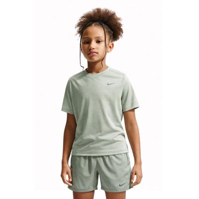Nike Miler Trainingsset Kids Grijsgroen Grijs