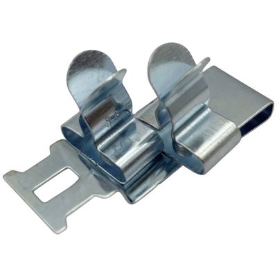TRU COMPONENTS Schildklem Klem-Ø (max.) 6 mm Verenstaal 1 stuk(s)