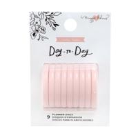 Crate Paper • day-to-day planner discs medium blush