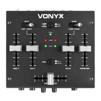 Vonyx VDJ2USB - 3 kanaals stereo USB DJ mixer - thumbnail