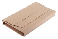 Wikkelverpakking CleverPack A4 +zelfkl strip bruin 25stuks - thumbnail