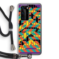 Skew Bee 2: Huawei P40 Pro Transparant Hoesje met koord