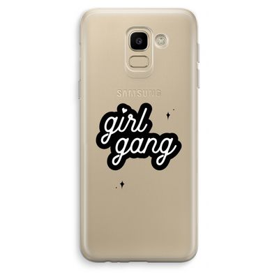 Girl Gang: Samsung Galaxy J6 (2018) Transparant Hoesje