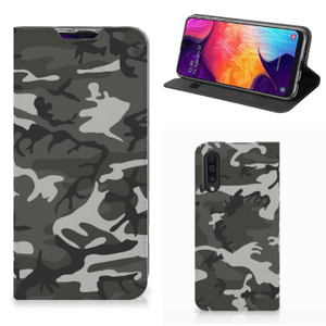 Samsung Galaxy A50 Hoesje met Magneet Army Light