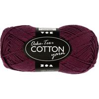 Creativ Company Katoengaren, plum, 50gr, 170m