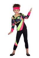 Retro Aerobic Outfit Meisjes