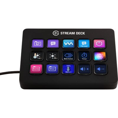 Elgato Stream Deck MK.2 Zwart 15 knoppen