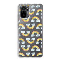 Regenboog: Xiaomi Redmi Note 10 Pro Transparant Hoesje