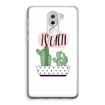 I love cacti: Honor 6X Transparant Hoesje