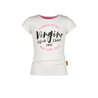 Vingino T-shirt Holli met logo wit - thumbnail