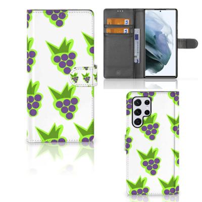 Samsung Galaxy S22 Ultra | Book Cover | Druiven